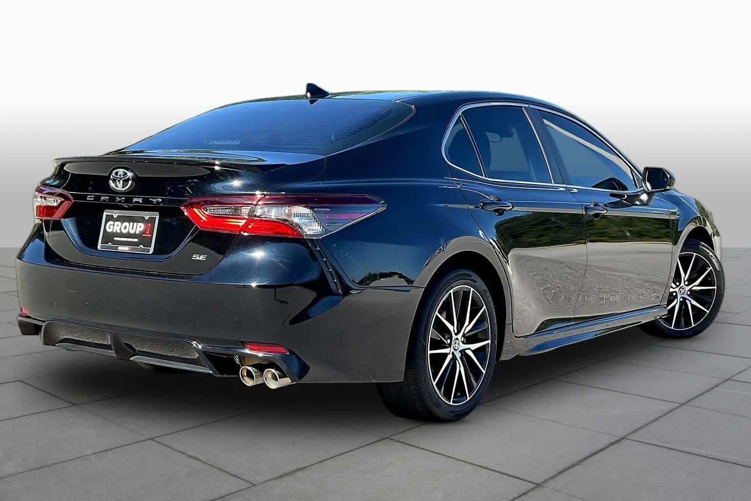 Used 2024 Midnight Black Metallic Toyota SE image 13