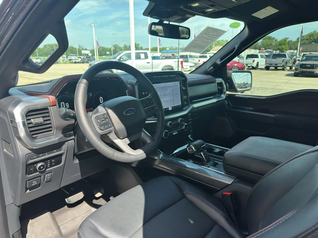 Used 2023 Carbonized Gray Metallic Ford Lariat image 16