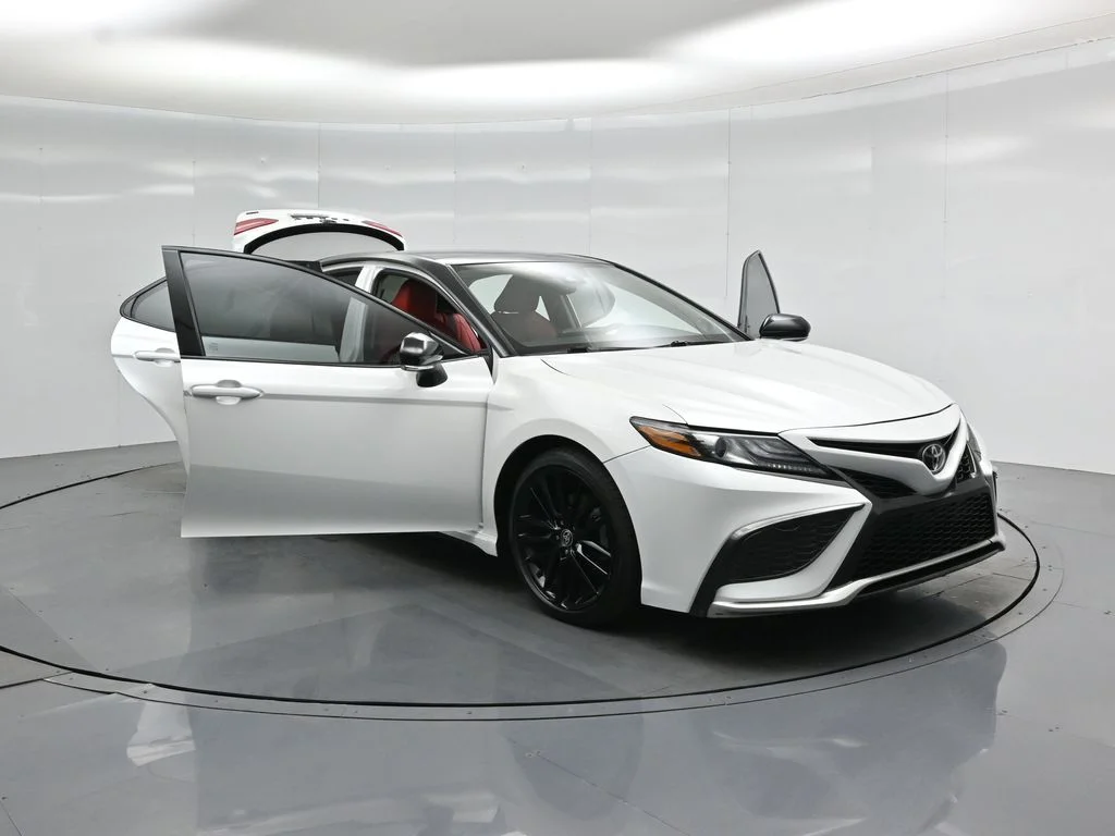 Certified Used 2021 Beige Toyota XSE image 32