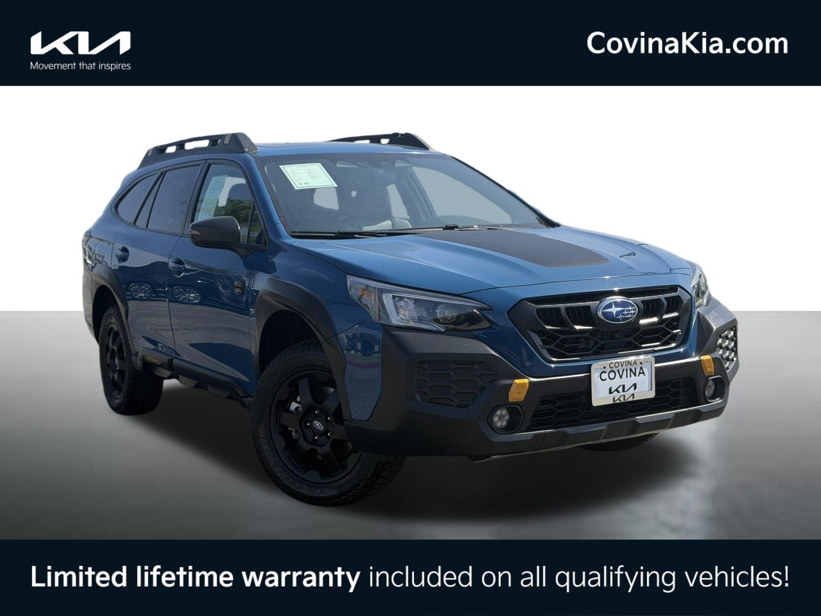 Used 2024 Geyser Blue Subaru Wilderness image 2