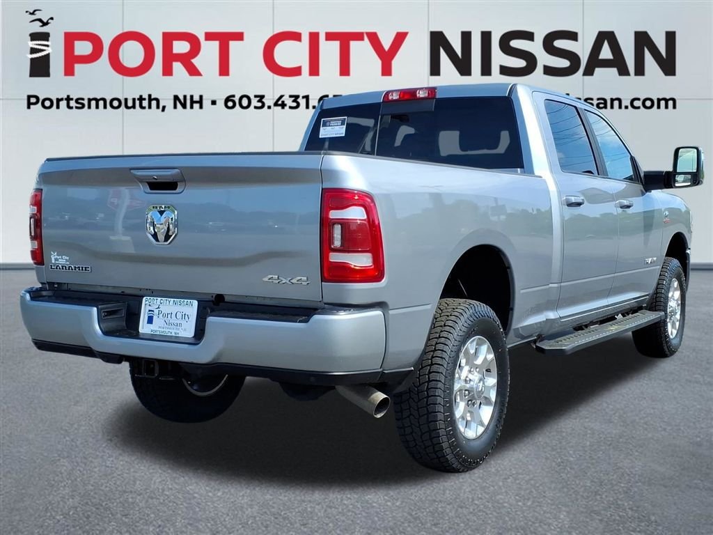 Used 2024 Billet Silver Metallic Ram Laramie level 1 w/safety group & cummins 6.7l diesel image 35