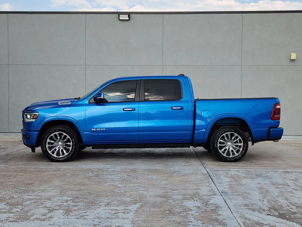 Used 2022 Hydro Blue Pearlcoat Ram Laramie image 5