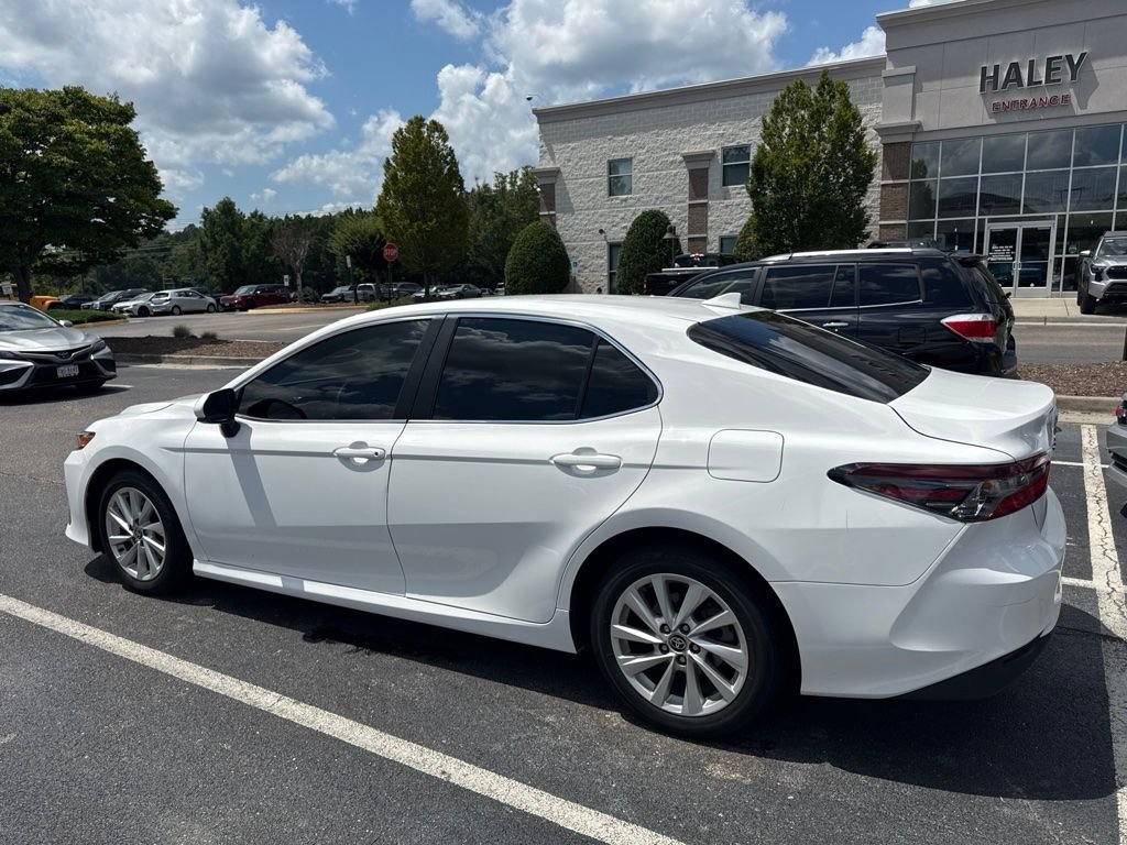 Certified Used 2024 White Toyota LE image 3