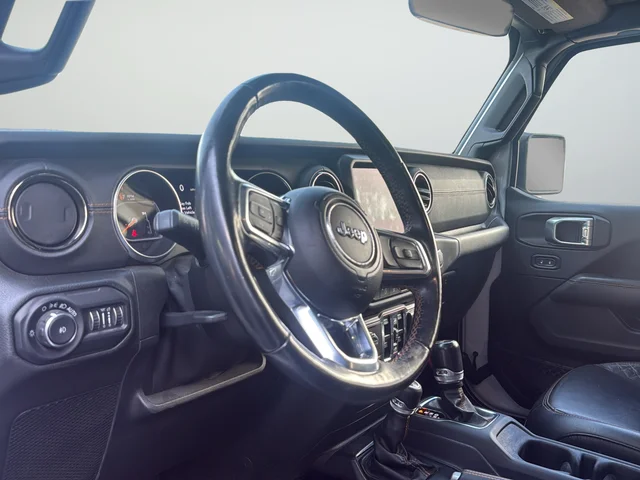 Used 2021 White Jeep Unlimited Sahara High Altitude image 11