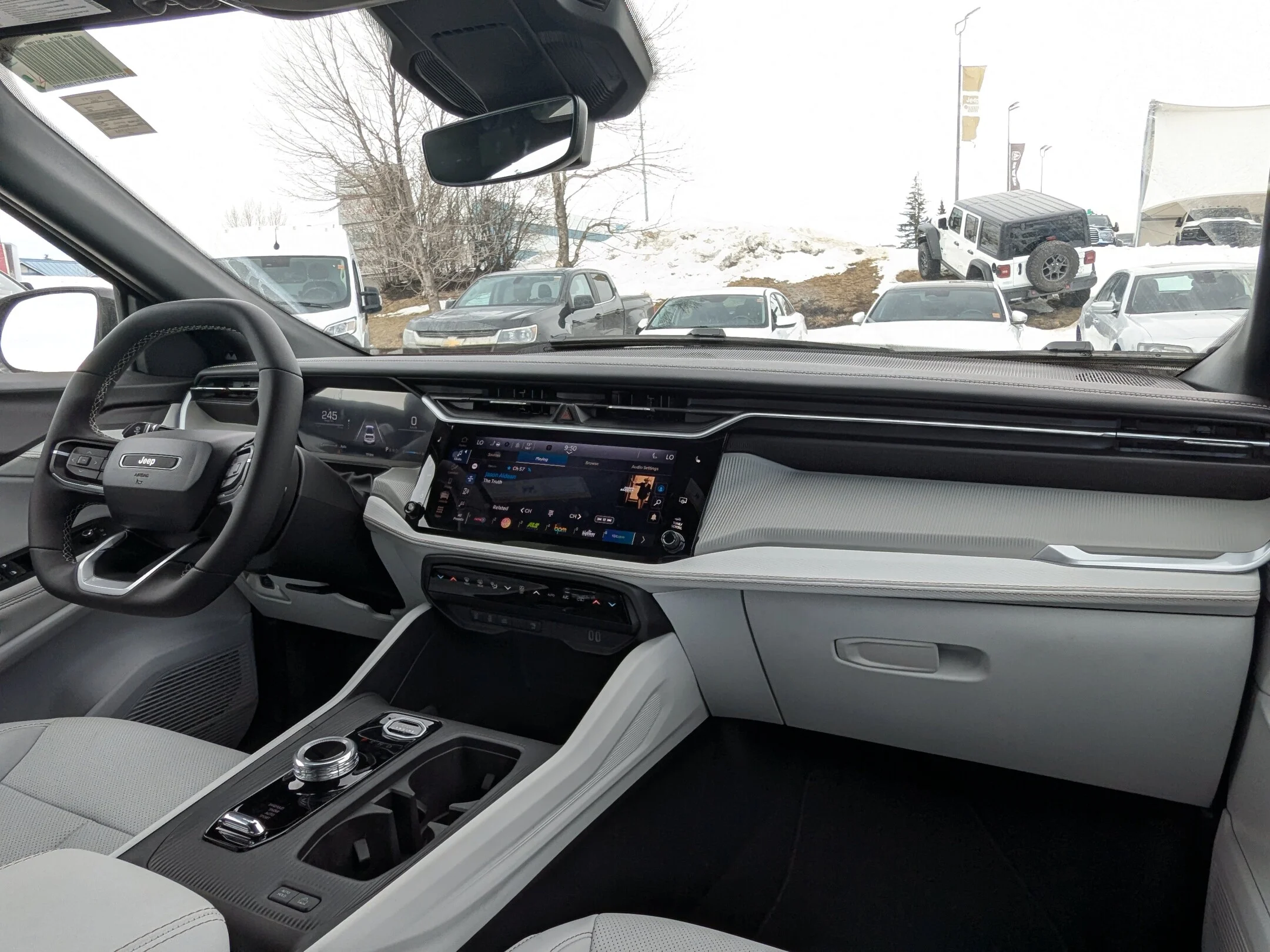 New 2026 Red Jeep Limited - - Hybrid - Dual-Pane Pano Sunroof - Trailer Tow Grp - Capri Leatherette & More! image 29