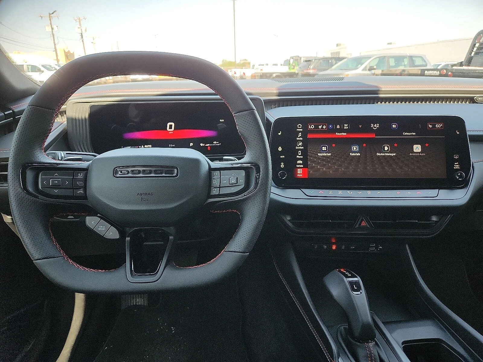New 2026 Red Dodge SCAT PACK 4-DOOR AWD image 11