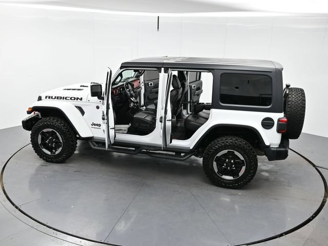 Used 2018 Bright White Clearcoat Jeep Rubicon image 38