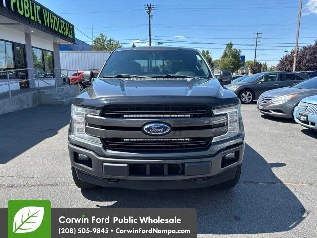 Used 2018 Gray Ford Lariat image 2