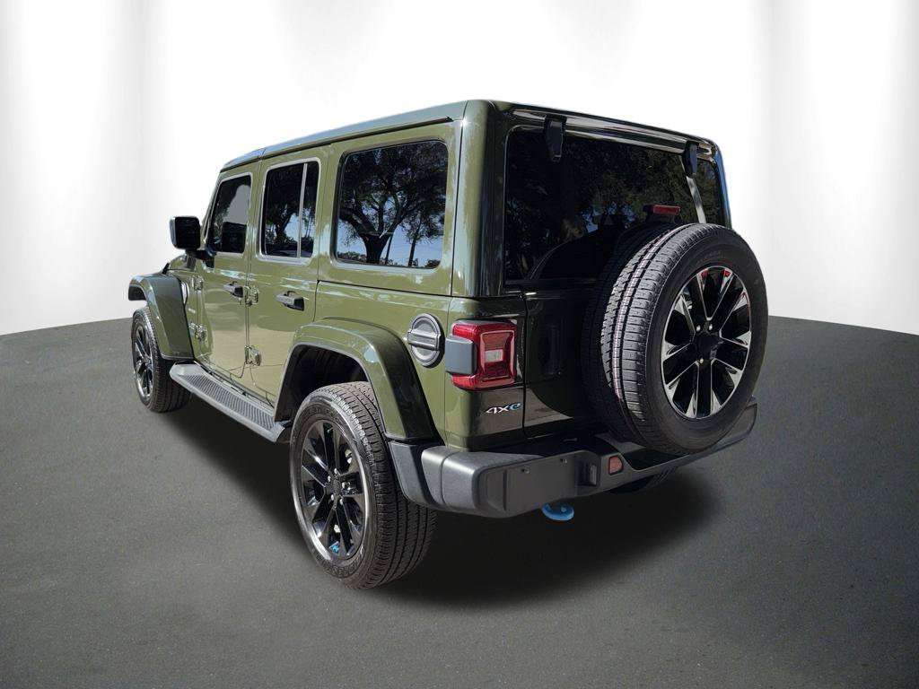 Used 2023 Green Jeep Sahara 4xe image 25