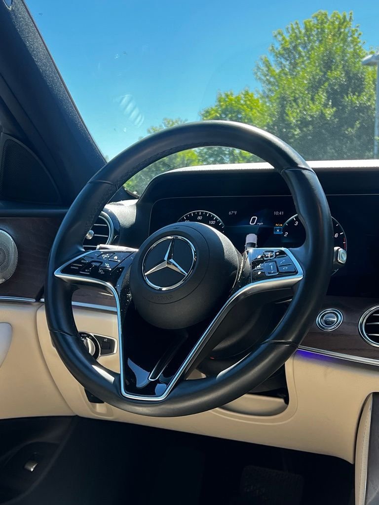 Certified Used 2023 Black Mercedes-Benz E 350 image 14