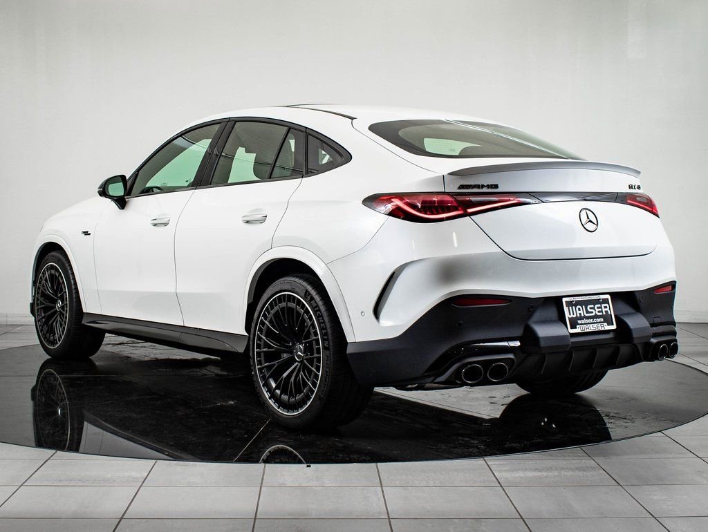 New 2026 MANUFAKTUR Moonlight White Metallic Mercedes-Benz GLC 43 AMG® image 6