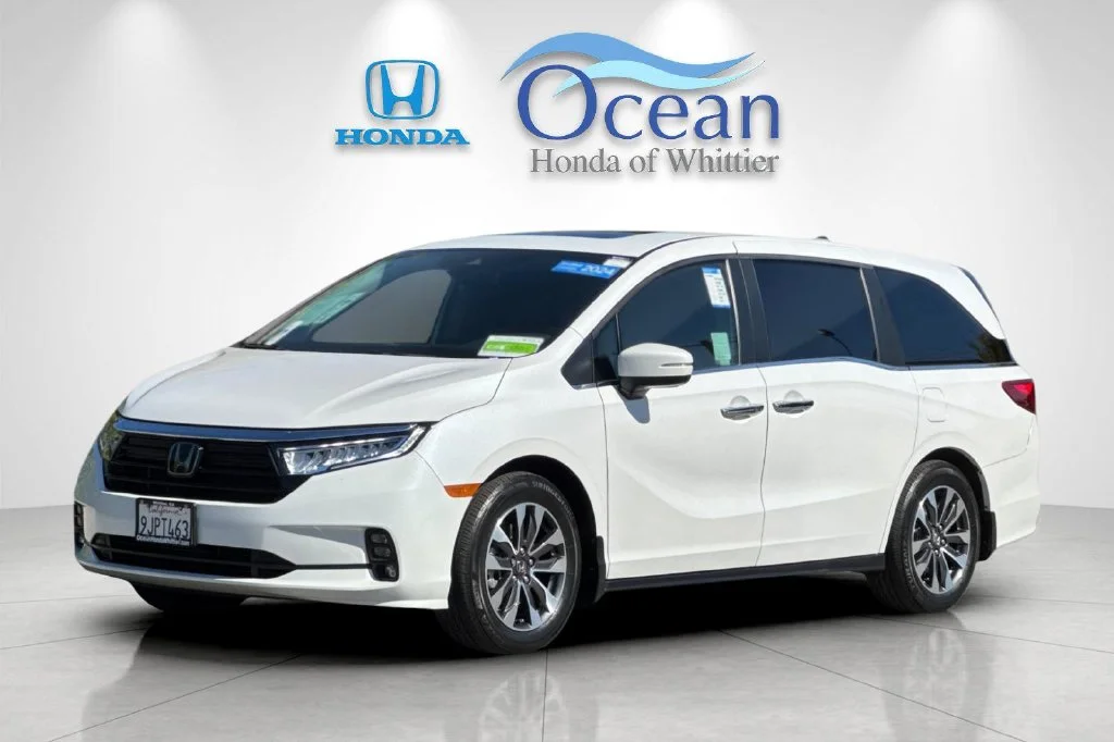 Certified Used 2024 Platinum White Pearl Honda EX-L image 8