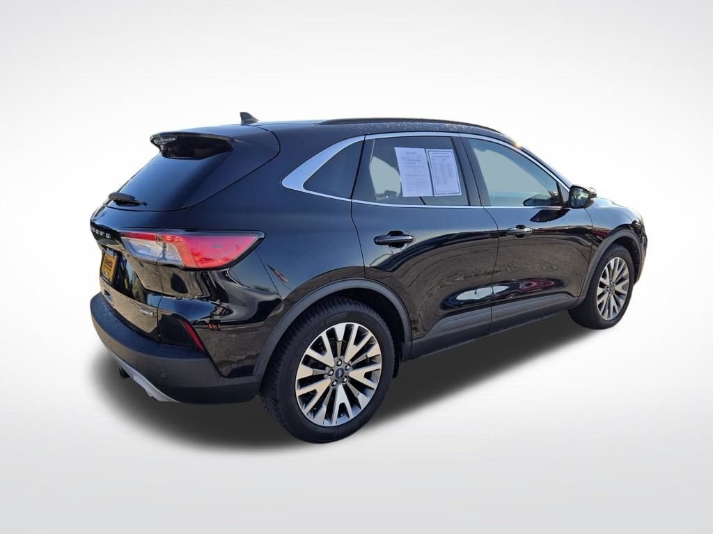 Used 2020 Black Ford Titanium image 3