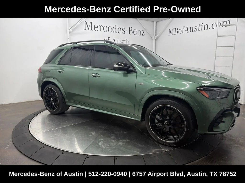 Certified Used 2026 Green Mercedes-Benz GLE 53 AMG® image 1