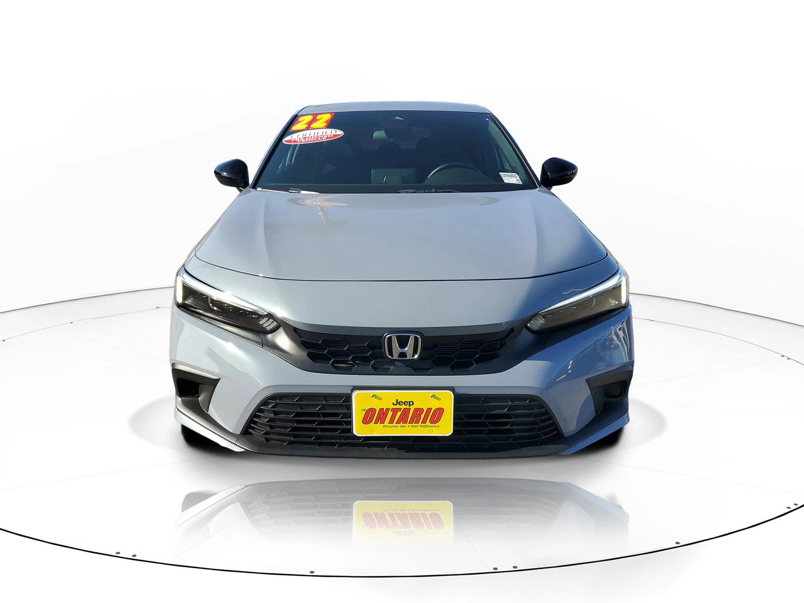Certified Used 2022 Gray Honda Sport image 9