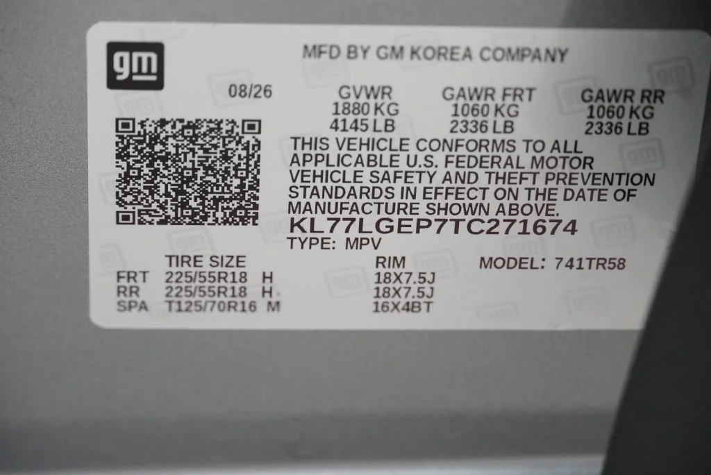 New 2026 Sterling Gray Metallic Chevrolet 1RS image 42