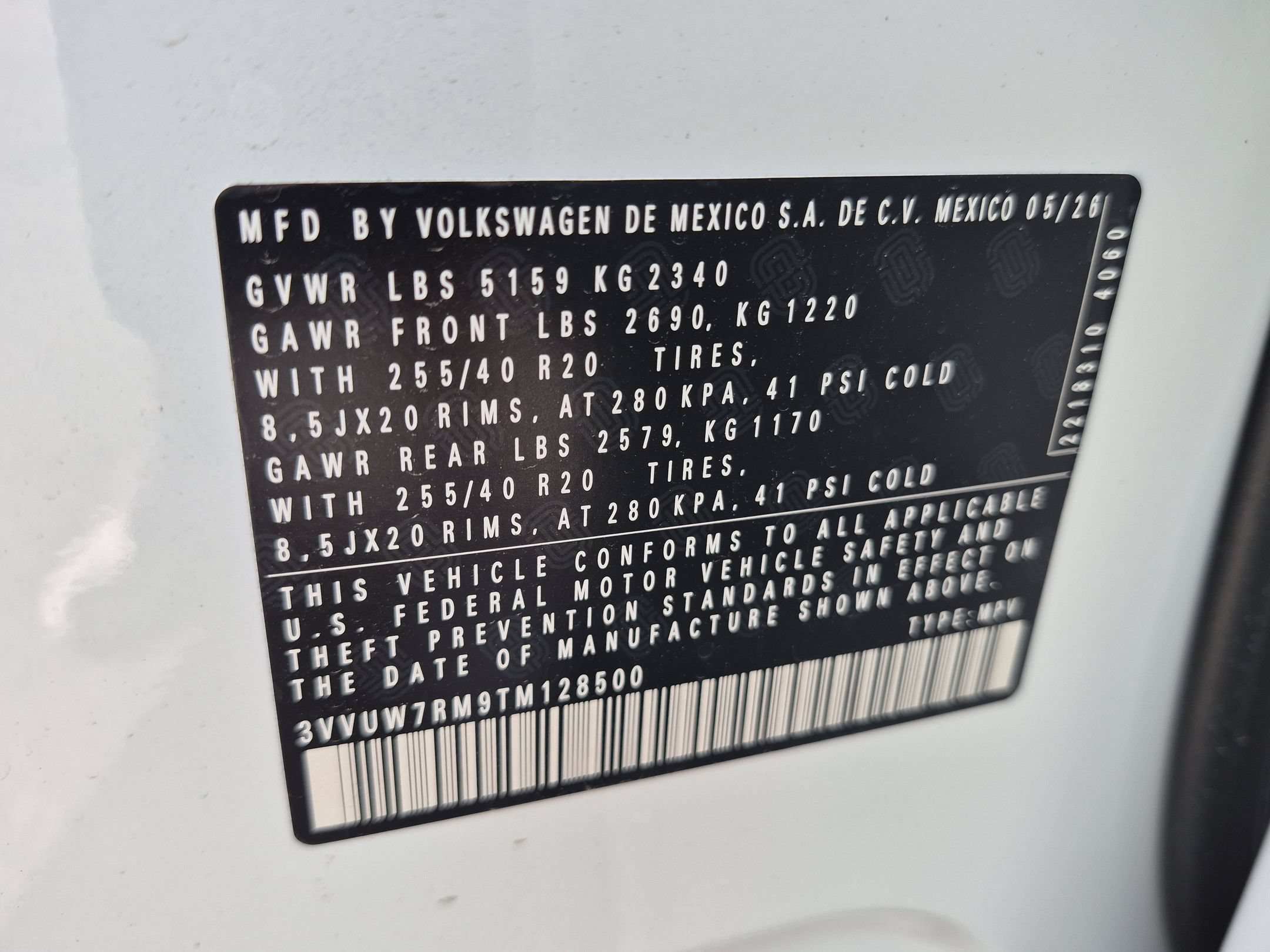 New 2026 Opal White Pearl Volkswagen SEL R-Line Turbo image 17