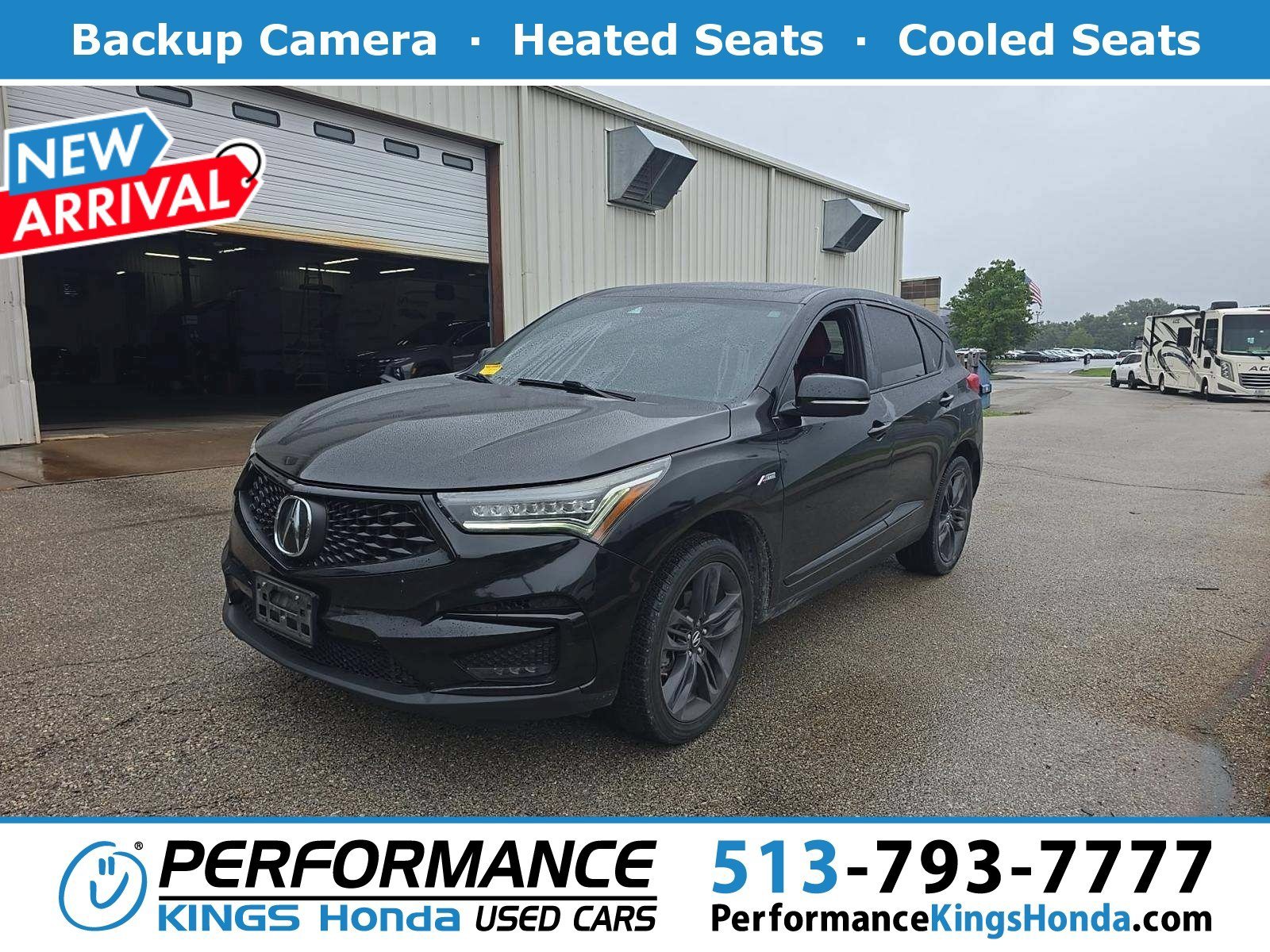 Used 2019 Majestic Black Pearl Acura w/A-Spec Pkg image 1