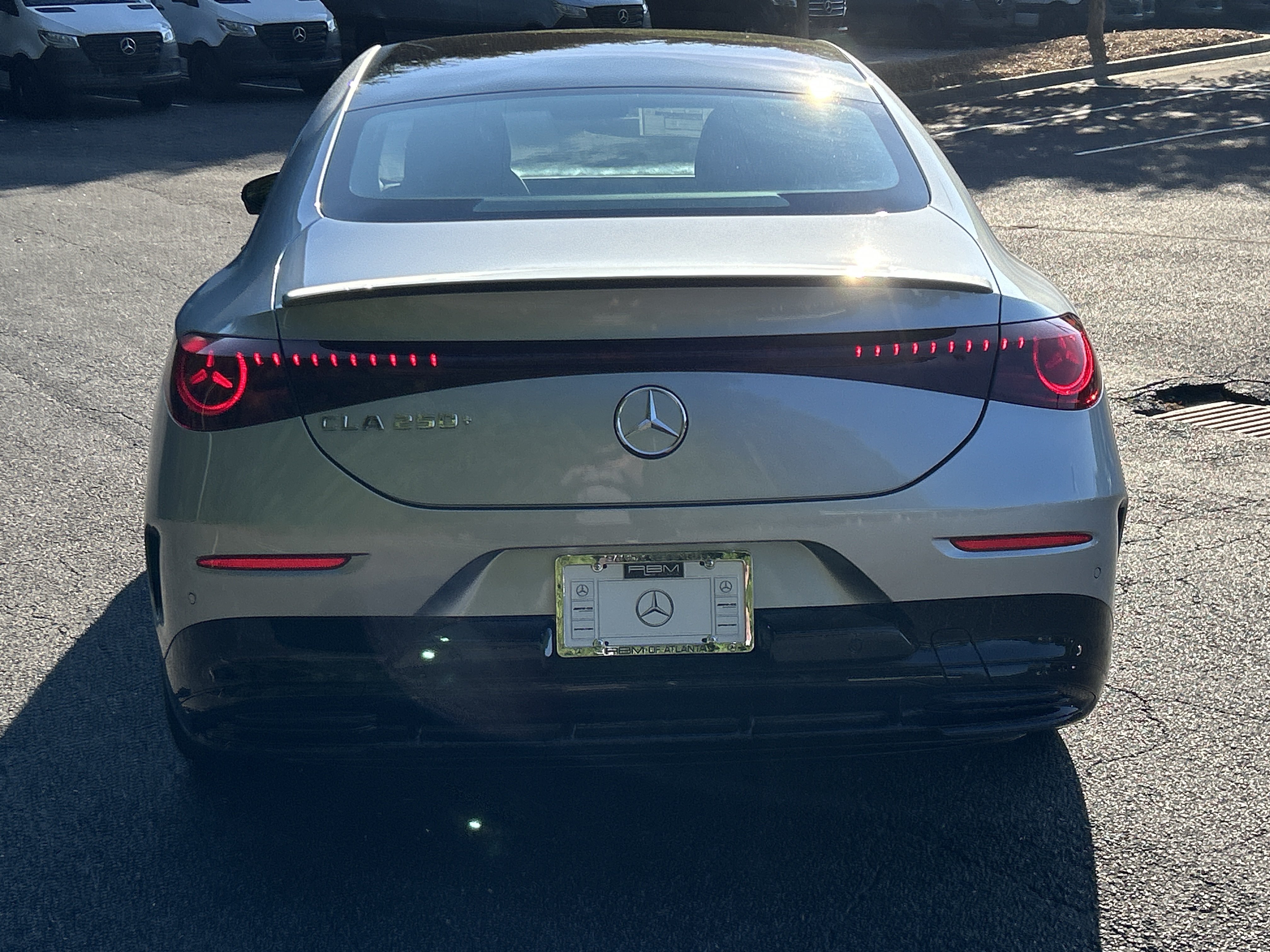 New 2027 Cirrus Silver Metallic Mercedes-Benz CLA 250+ Electric Sedan image 7