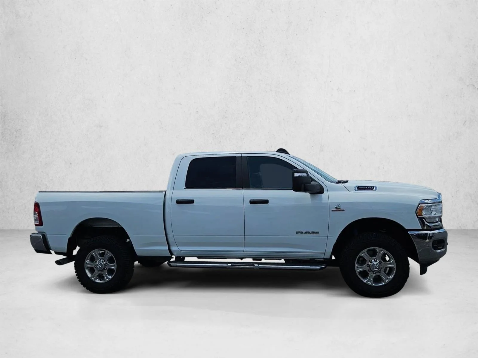 Used 2024 Bright White Clearcoat RAM Big Horn image 4