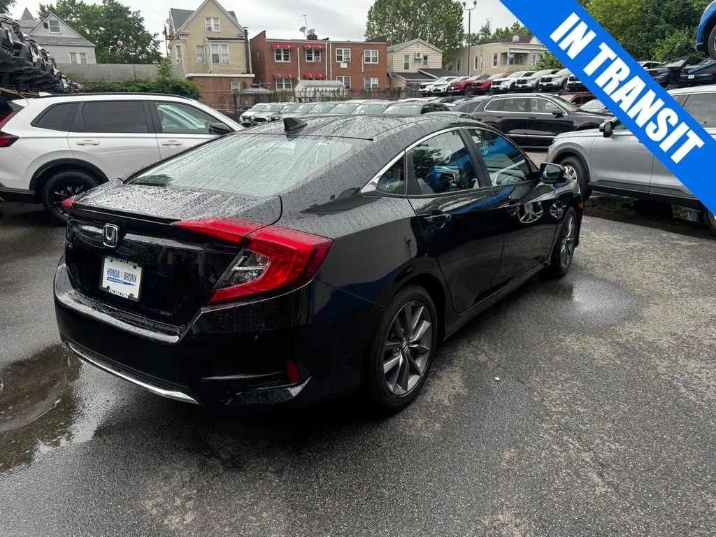Certified Used 2019 Crystal Black Pearl Honda EX image 3