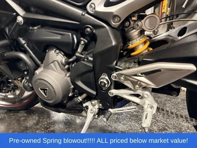 Used 2018 Black Triumph motorcycle image 23