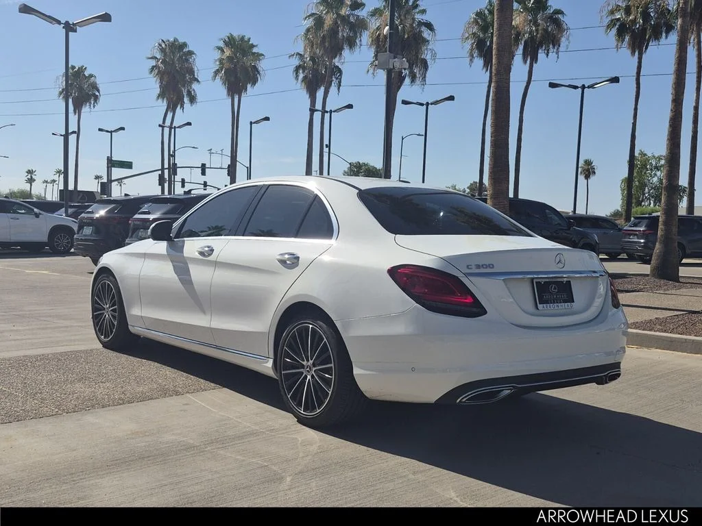 Used 2021 White Mercedes-Benz C 300 image 4