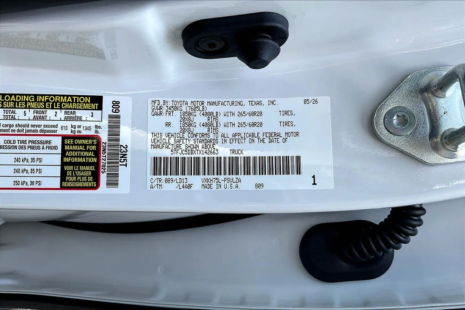 New 2026 Wind Chill Pearl Toyota Limited i-FORCE MAX image 18