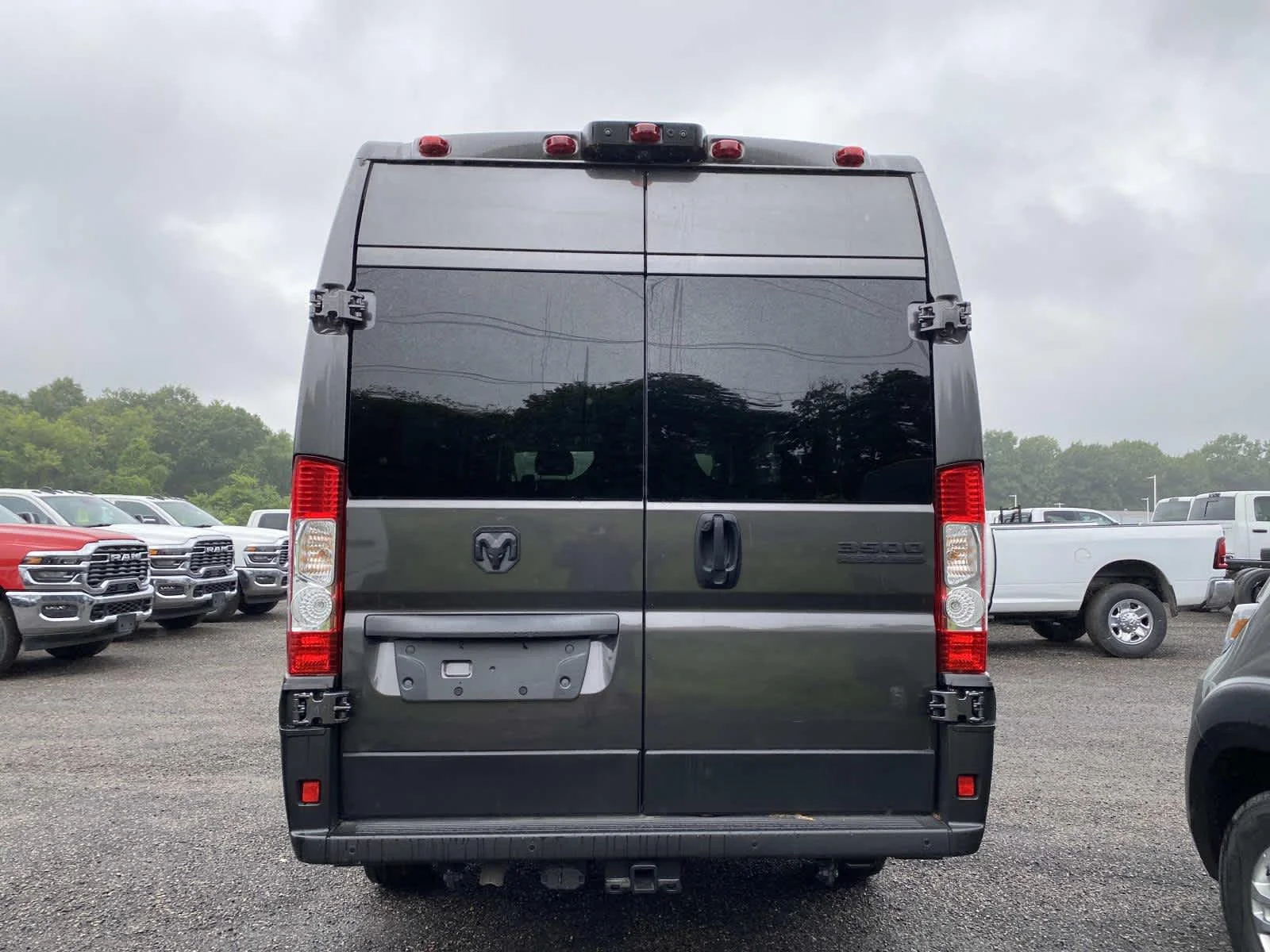 Used 2025 Granite Crystal Metallic Clearcoat Ram SLT+ image 4