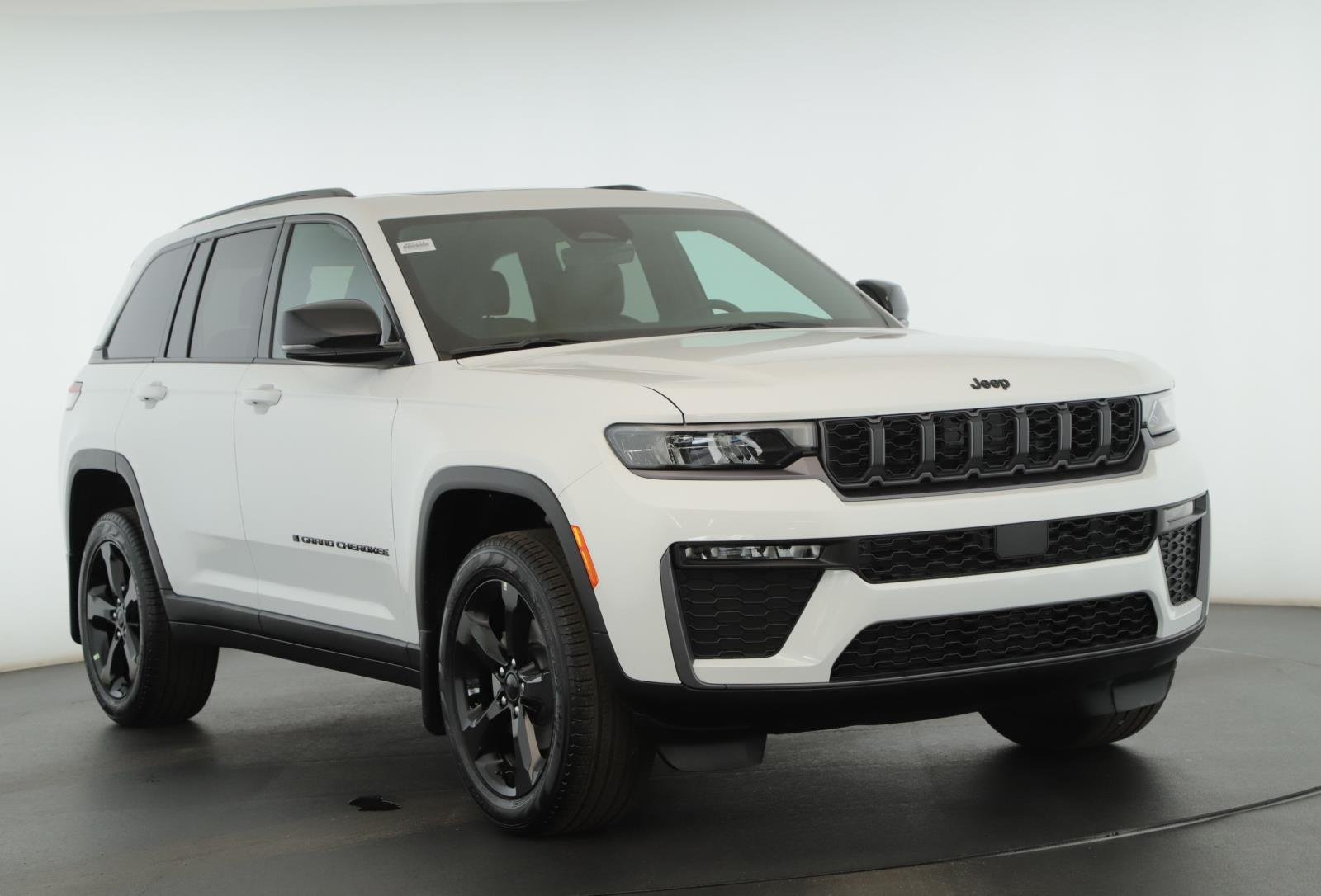 New 2026 Bright White Clear-Coat Exterior Paint Jeep Limited 4x4 image 1