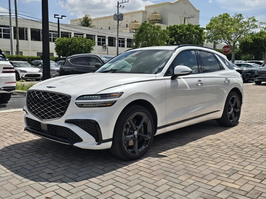 New 2027 White Genesis 3.5T Sport Prestige image 1