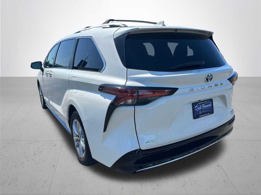 Used 2021 White Toyota Limited image 8