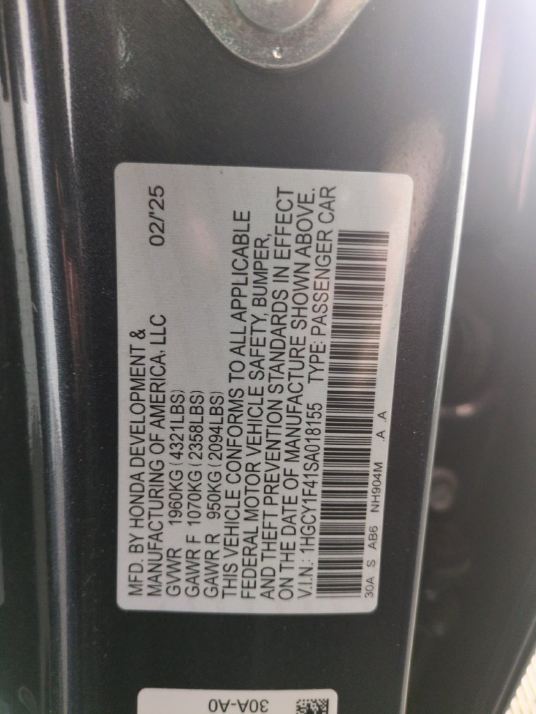 2025 Honda Accord SE - Photo 37