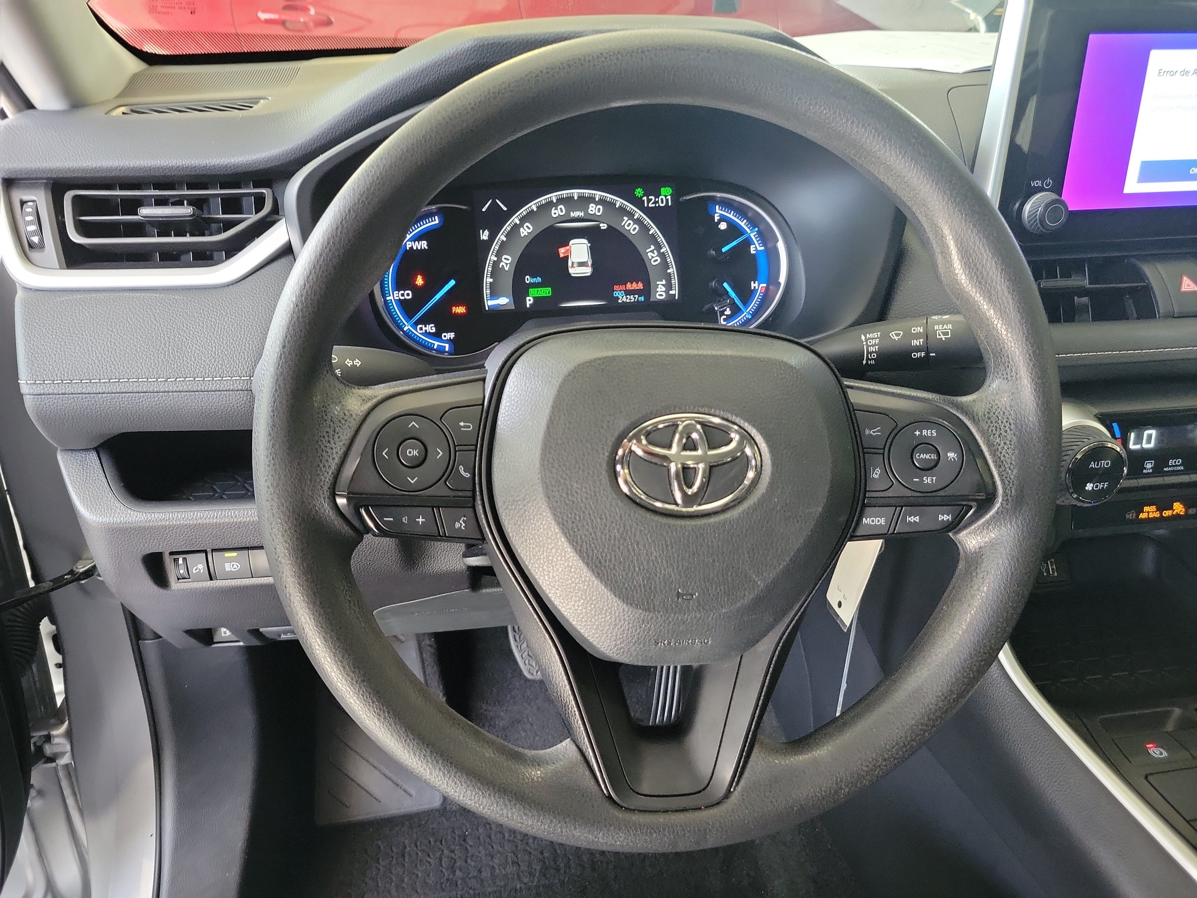 Used 2024 Silver Sky Metallic Toyota Hybrid LE image 24