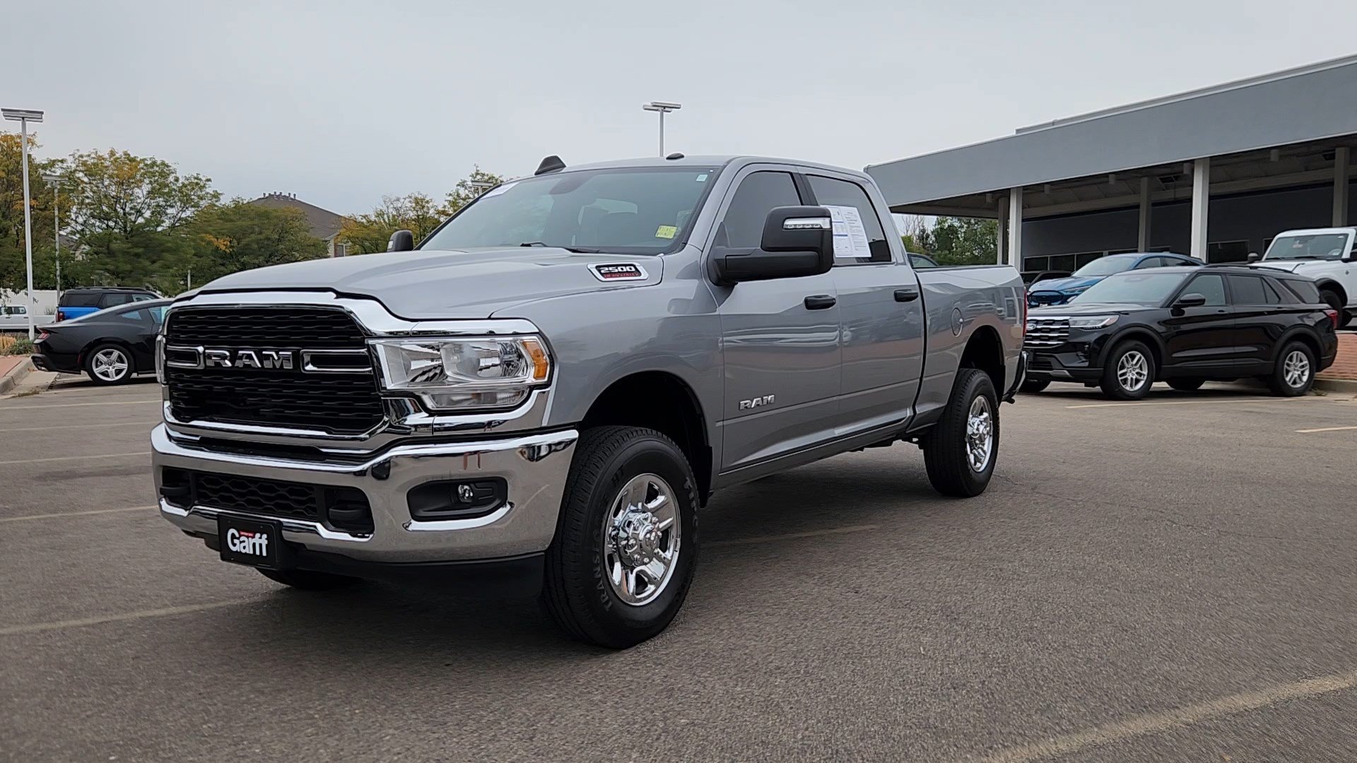 Used 2024 Billet Silver Metallic Clearcoat Ram Big Horn image 2