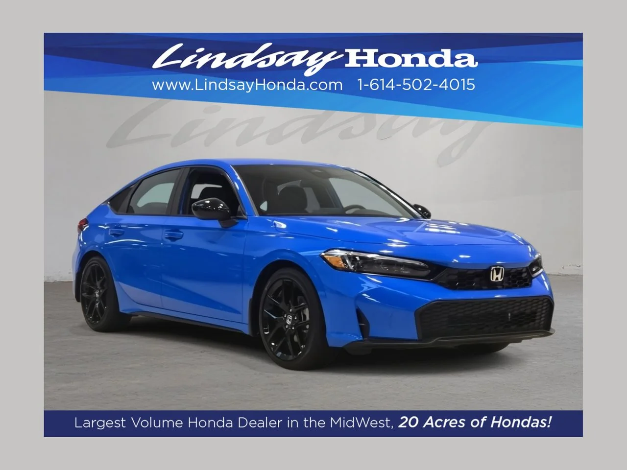 New 2026 Boost Blue Pearl Honda Sport image 1