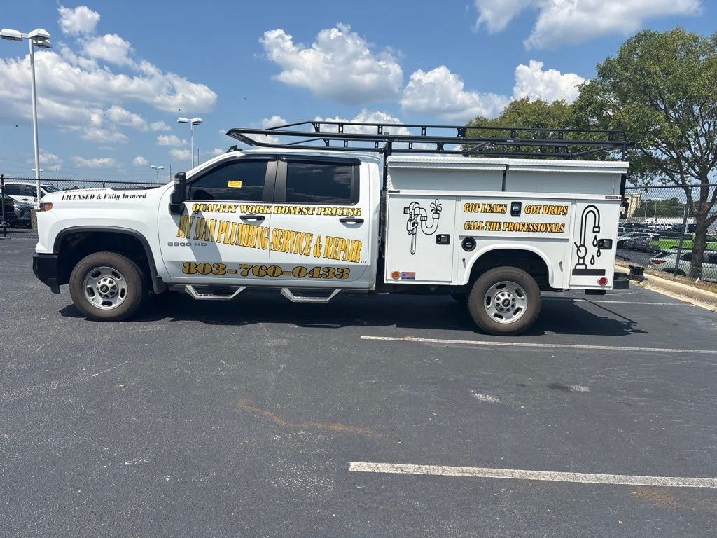 Used 2024 White Chevrolet Work Truck image 6