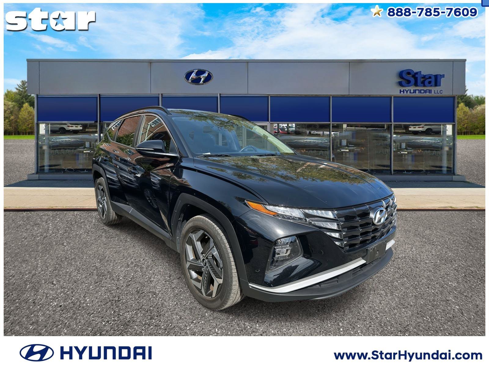 Used 2023 Phantom Black Hyundai SEL image 1