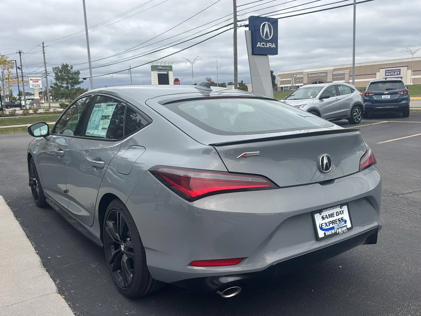 New 2026 Urban Gray Pearl Acura w/A-SPEC image 6