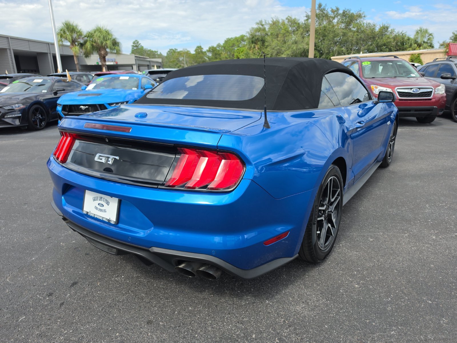 Used 2019 Blue Metallic Ford GT Premium image 3