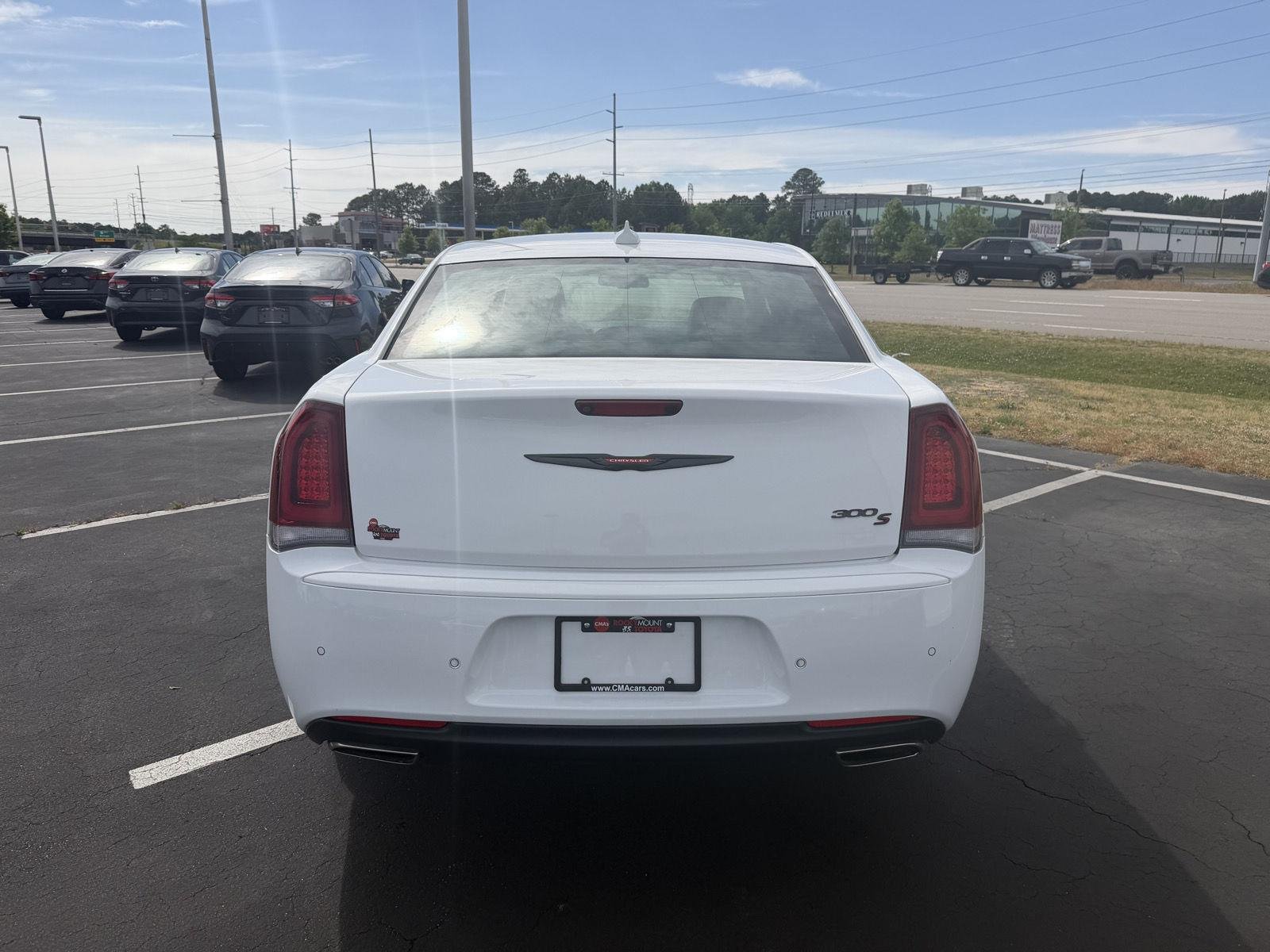 Used 2021 Bright White Clearcoat Chrysler 300S image 6