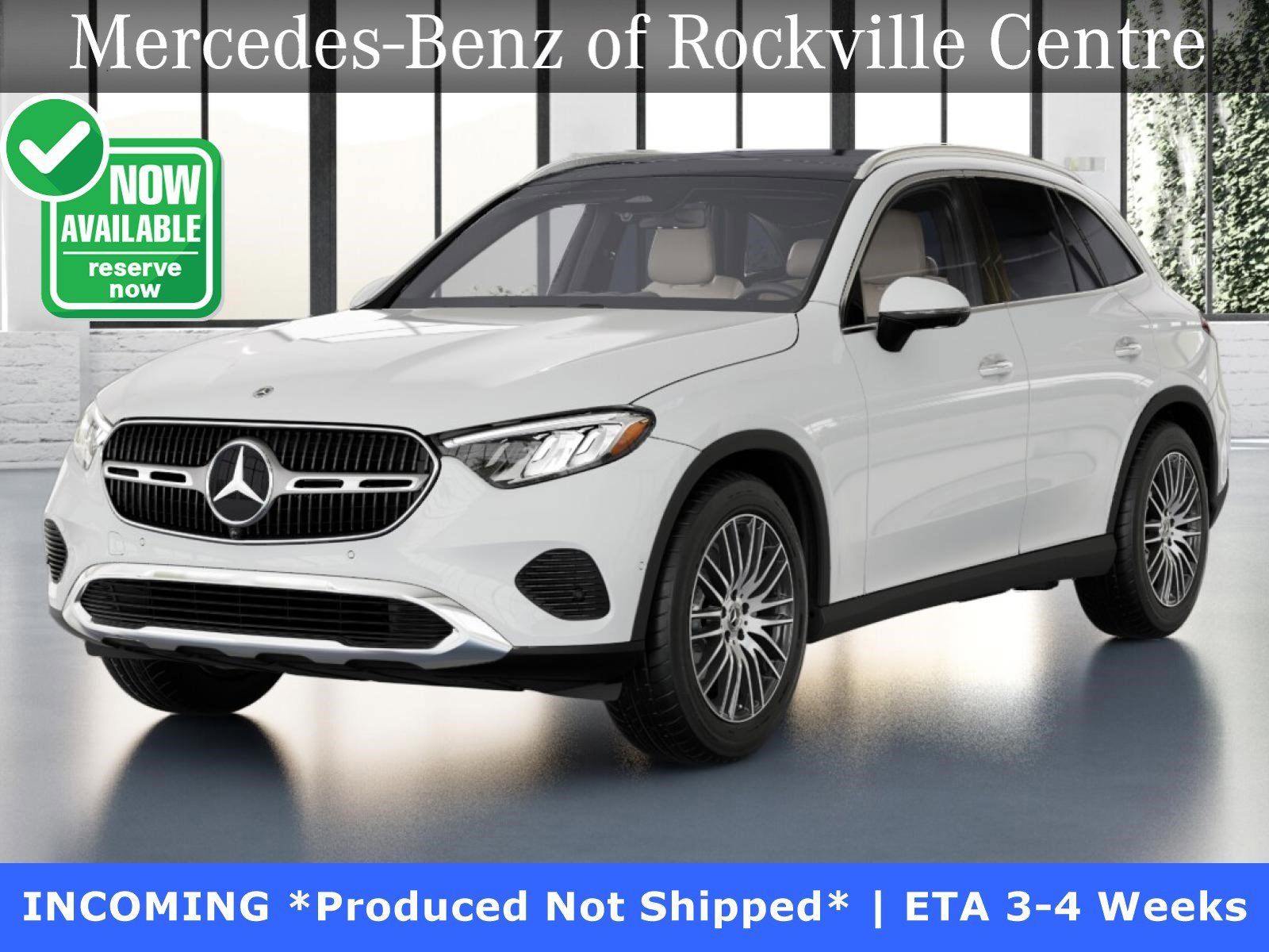 New 2027 Polar White Mercedes-Benz GLC 300 image 1
