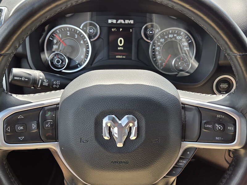 Used 2024 Billet Silver Metallic RAM BIG HORN 4X2 CREW CAB 5