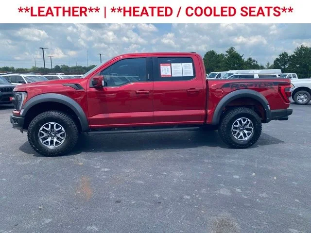 Used 2023 Rapid Red Metallic Tinted Clearcoat Ford Raptor image 5