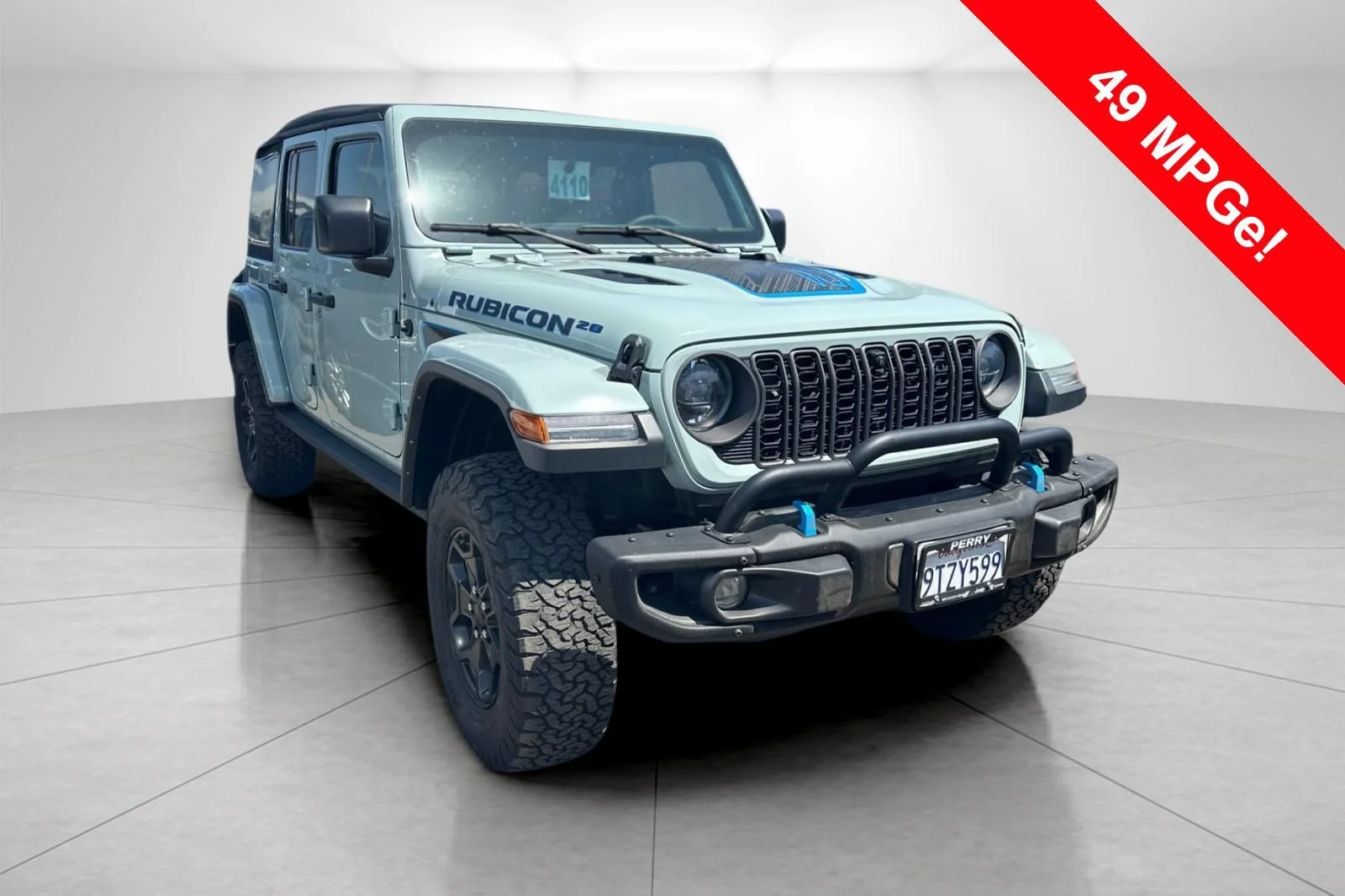Used 2023 Gray Jeep Rubicon 20th Anniversary Edition 4xe image 1