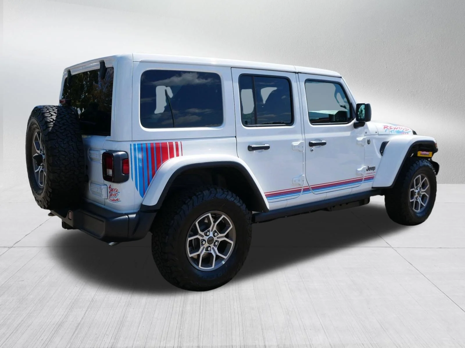 New 2026 Bright White Clearcoat Jeep Rewind image 7