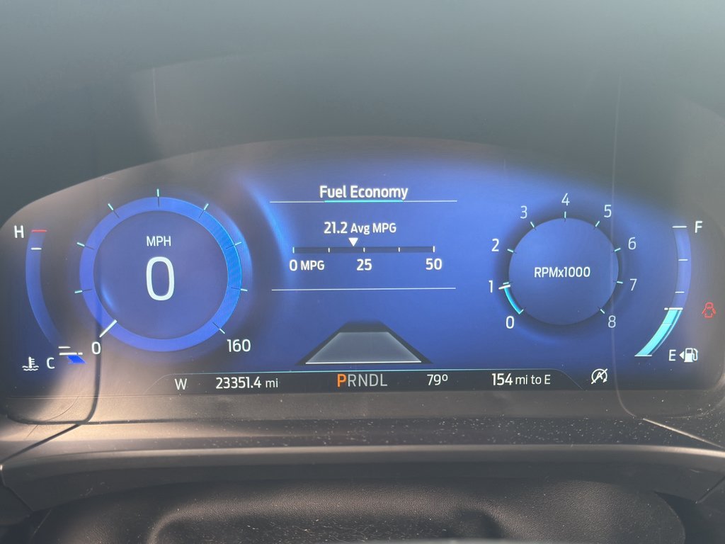 Used 2021 Velocity Blue Metallic Ford Titanium image 14