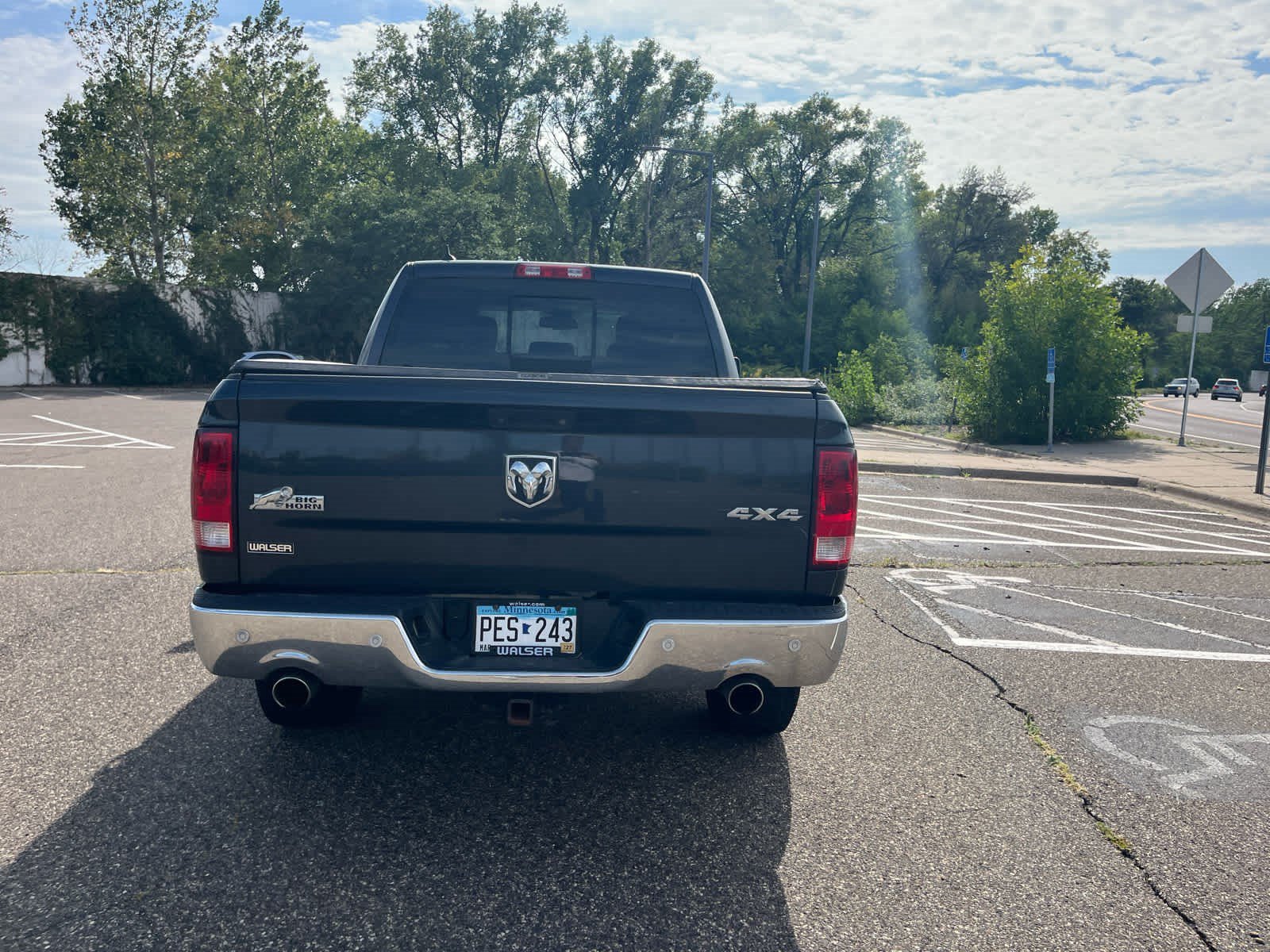 Used 2014 Maximum Steel Metallic Clearcoat Ram Big Horn image 4