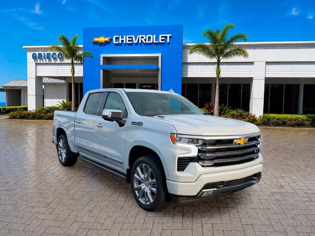 New 2026 Polar White Tricoat Chevrolet High Country image 1