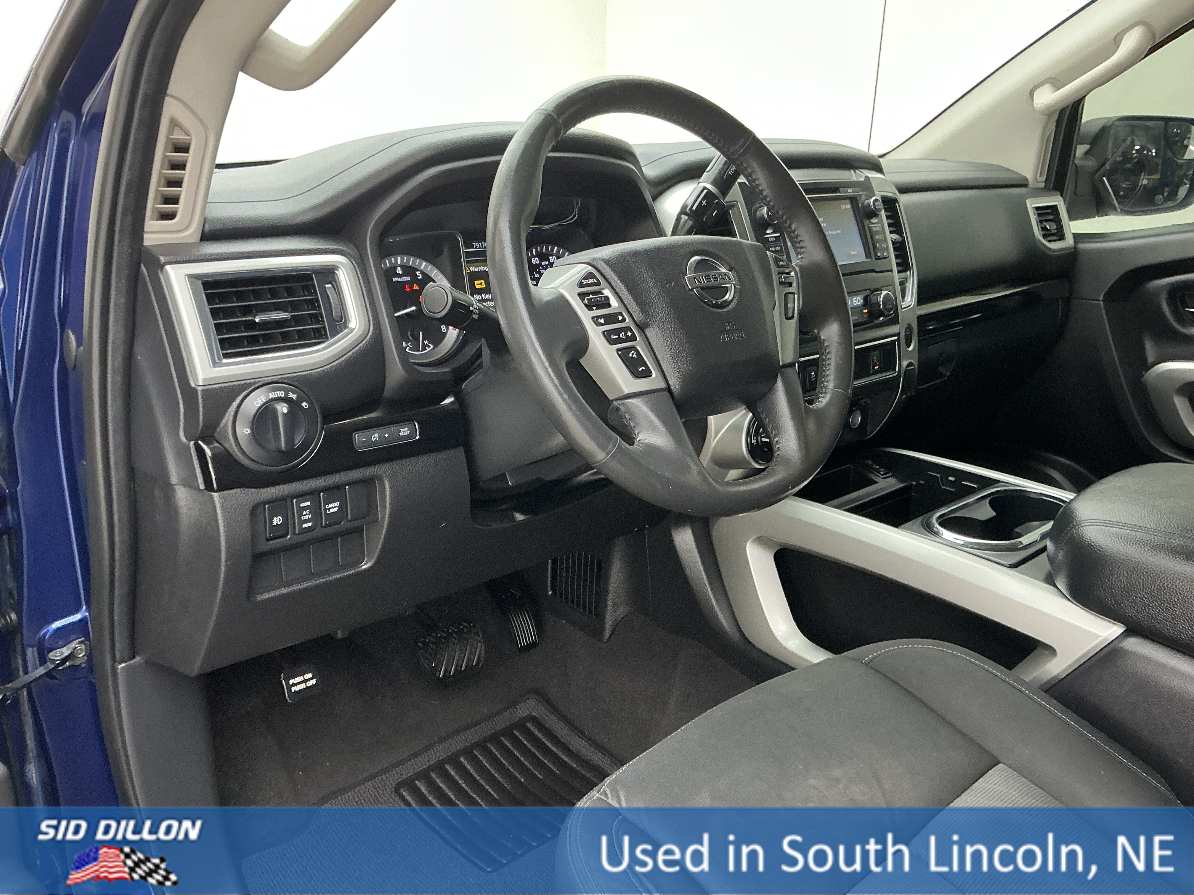 Used 2017 Deep Blue Pearl Nissan SV image 16